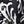 Black Baroque Scroll