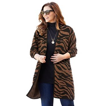 Catherines Women's Plus Size Luxe Sweater Cardigan