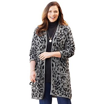 Catherines Women's Plus Size Luxe Sweater Cardigan