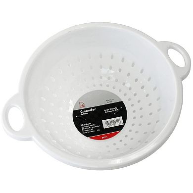 Plastic Deep Colander 5-qt White