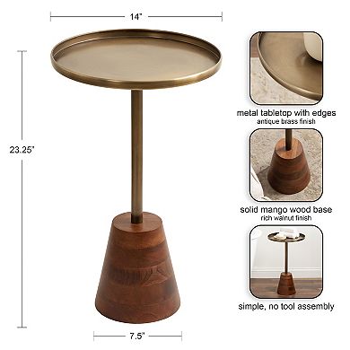 Tira Round Side Table
