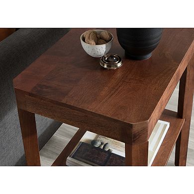 Talcott 22x26 Wood Side Table