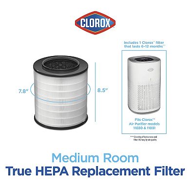 Clorox Medium Room True HEPA Replacement Filter