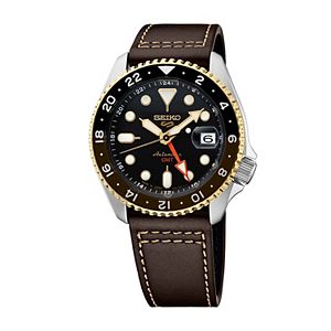 Seiko Men's Black Silicone Strap Automatic Watch - SRPD93