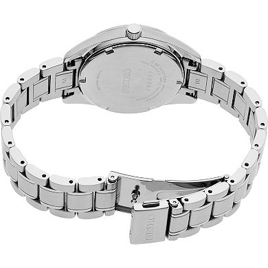 Women's Seiko Diamonds Light Blue Dial Stainless Steel Quartz Watch - SUR581