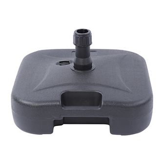 Westintrends Plastic Freestanding Fillable Market Umbrella Base