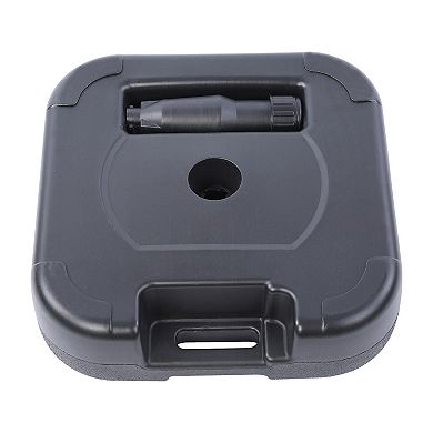 Westintrends Plastic Freestanding Fillable Market Umbrella Base