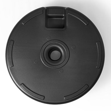 Westintrends 20" diameter round hard plastic free standing umbrella base