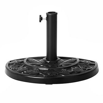 Sturdy Freestanding Resin Umbrella Half Base