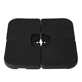 4 pc set universal standard cross umbrella base weights