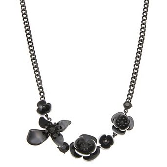 Simply Vera Vera Wang 17 in Flower Frontal Necklace