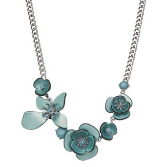 Simply Vera Vera Wang 17 in Flower Frontal Necklace