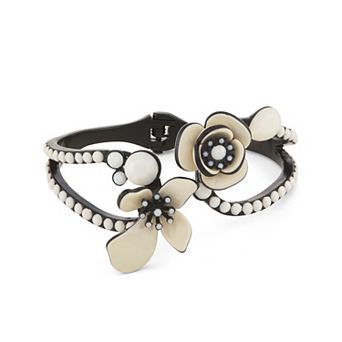 Simply Vera Vera Wang Flower Cuff Bracelet