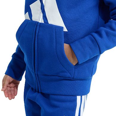 Toddler Boys adidas Long Sleeve Jacket & Jogger Pants Set