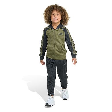 Toddler Boys adidas Long Sleeve Jacket & Joggers Pants Set