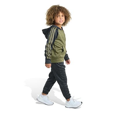 Toddler Boys adidas Long Sleeve Jacket & Joggers Pants Set