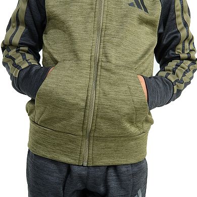 Toddler Boys adidas Long Sleeve Jacket & Joggers Pants Set