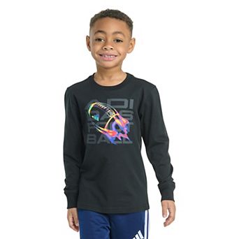 Toddler Boys adidas Long Sleeve Graphic Tee