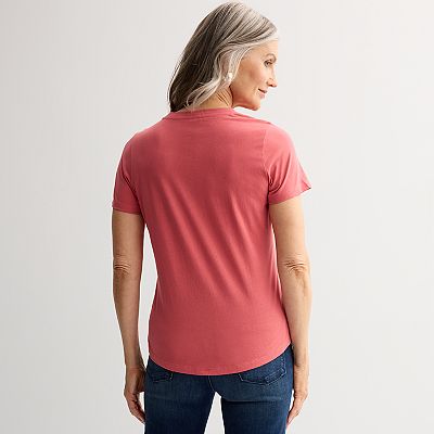 Women's Red White And Blue Americana Graphic Tee