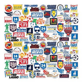 Ted Lasso Stickers Variety Pack