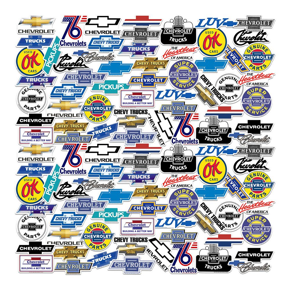 Chevy Stickers Variety Pack
