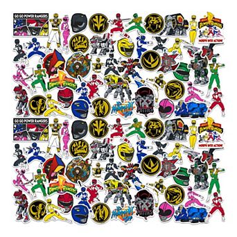 Power Rangers Stickers Variety Pack