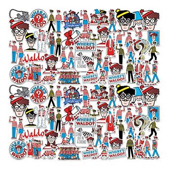 Where's Waldo Stickers Variety Pack