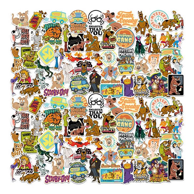 50 Mixed Color Sticker Pack - Fun Assorted Decals For Skateboard, Laptop, Car