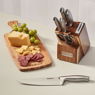 Cuisinart® 7-Piece Stainless Steel Essentials Block Knife Set with Built-in Sharpener