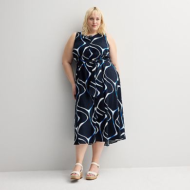 Women's Nine West Sleeveless Button Front Dress