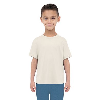 Boys 8-20 Layer 8 2-Piece Waffle Short Sleeve T-Shirt & Shorts Set