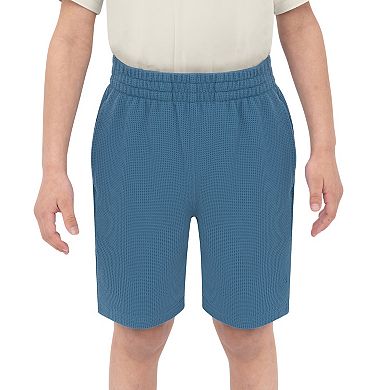 Boys 8-20 Layer 8 2-Piece Waffle Short Sleeve T-Shirt & Shorts Set