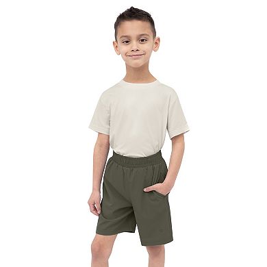 Boys 4-7 Layer 8 2-Piece Battle Short Sleeve T-Shirt & Shorts Set
