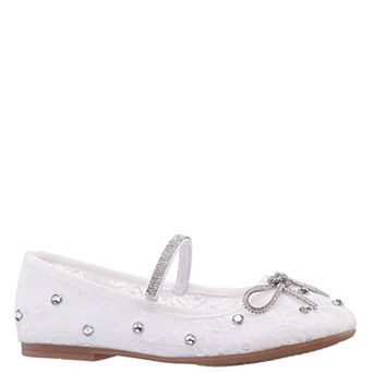 N by Nina Katlyn Girls Lace Flats