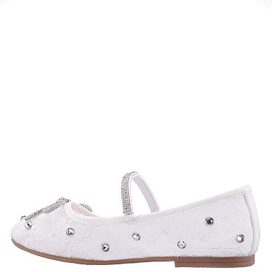 N by Nina Katlyn Girls Lace Flats