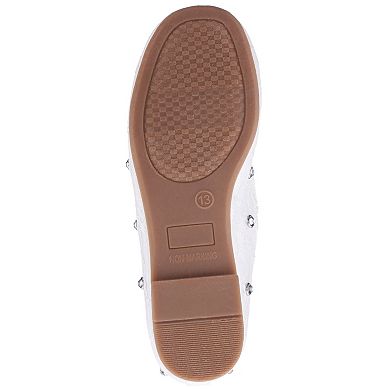 N by Nina Katlyn Girls Lace Flats