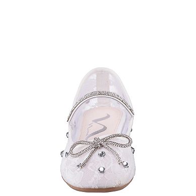 N by Nina Katlyn Girls Lace Flats