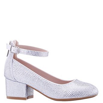 N by Nina Hayden Girls Ankle Strap Heels