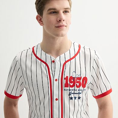 Men's Peanuts Snoopy 1950 Jersey Shirt