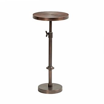 Engles Adjustable Marble Table and Plant Stand