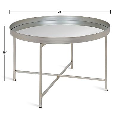 Celia Round Metal Coffee Table