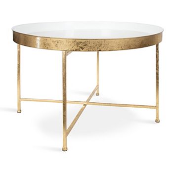 Celia Round Metal Coffee Table