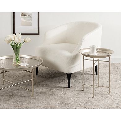 Mahdavi Round Metal Coffee Table