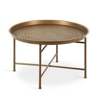 Mahdavi Round Metal Coffee Table