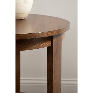 Foxford Round Wood Side Table