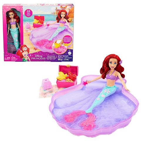 Детские куклы Disney Princess The Little Mermaid Ariel Doll & Pool Set with Moldable Sand