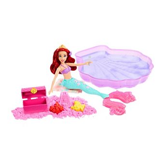 Disney Princess The Little Mermaid Ariel Doll & Pool Set with Moldable Sand