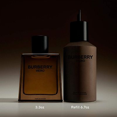 BURBERRY Hero Parfum Intense with Cedarwood and Leather Accord