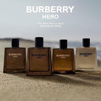 BURBERRY Hero Parfum Intense with Cedarwood and Leather Accord