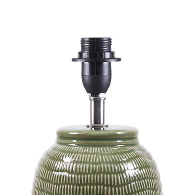 Green Ceramic Accent Table Lamp